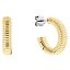 CK Pendientes Aro Rizado Gold 35000032